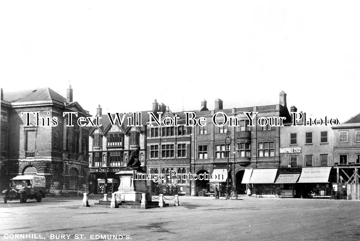 SF 1977 - Cornhill, Bury St Edmunds, Suffolk