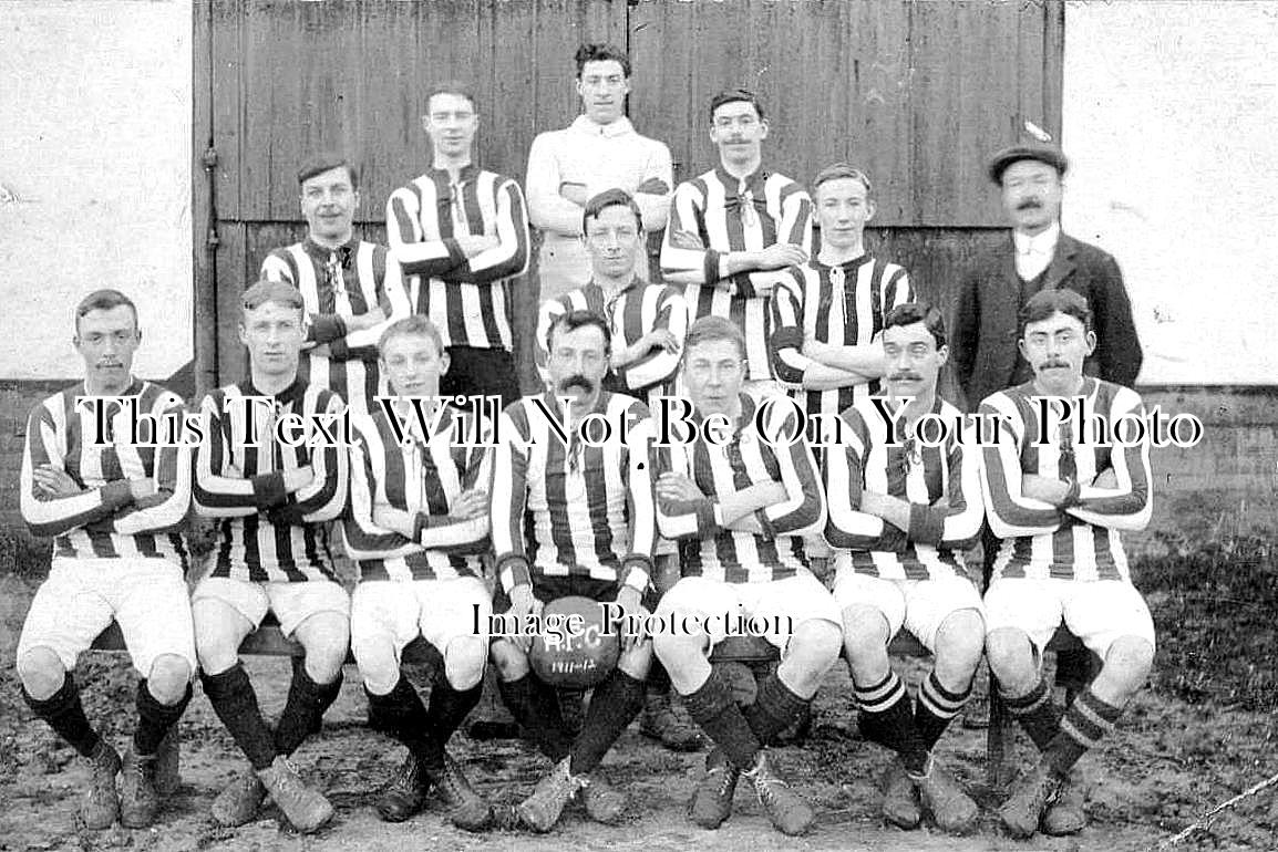 SF 1980 - Hopton Football Team, Suffolk c1912