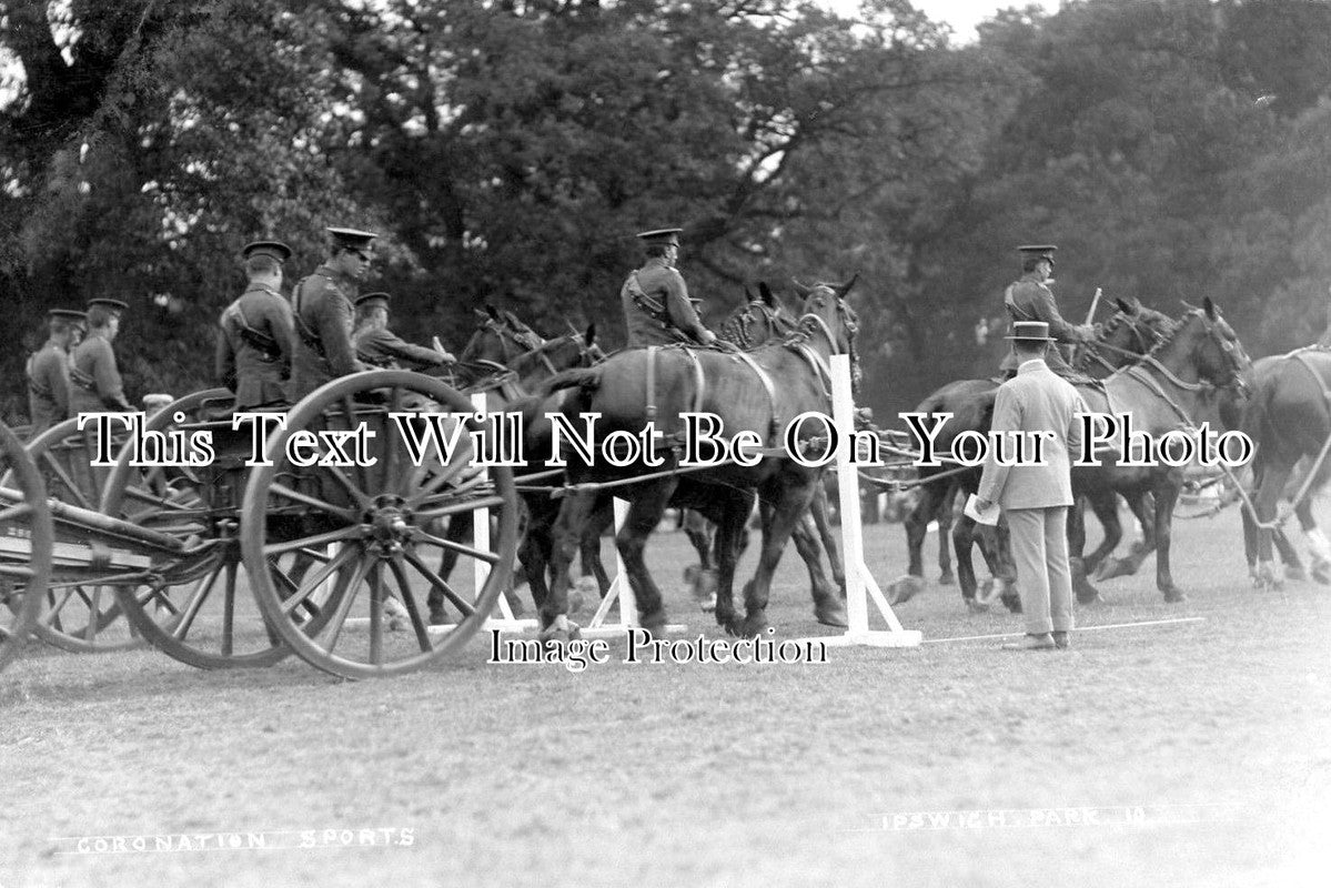 SF 1994 - Ipswich Park Coronation Sports, Soldiers, Suffolk WW1