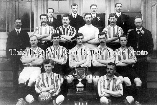 SF 1998 - Wickham Market Football Team, Suffolk 1908-09