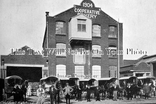 SF 222 - Co-Op Bakery, Cauldwell Hall Road, Ipswich, Suffolk c1905