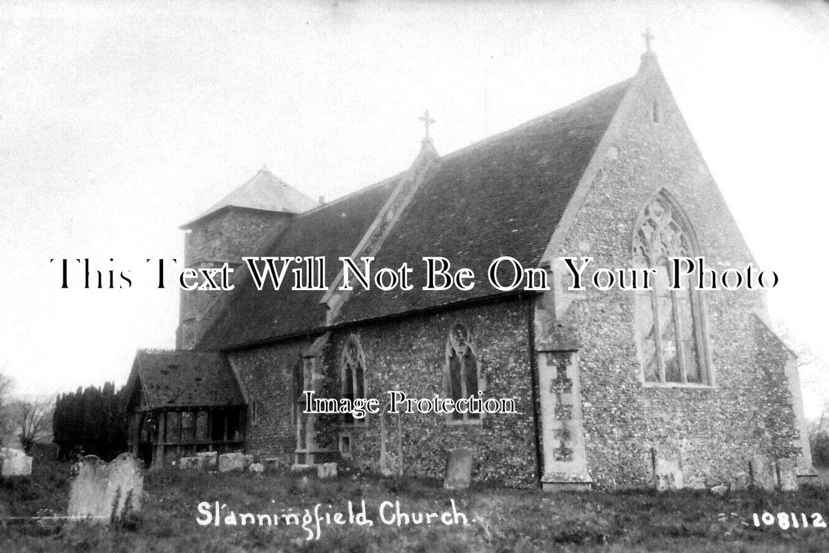 SF 2240 - Stanningfield Church, Suffolk c1926