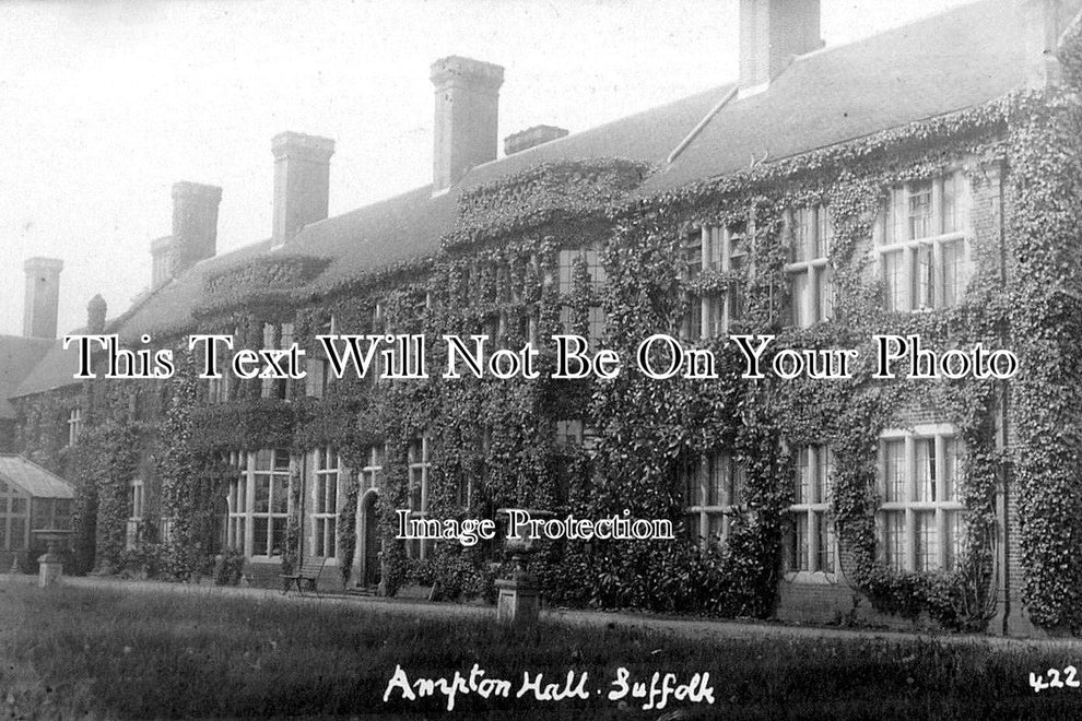 SF 2274 - Ampton Hall, Military Hospital, Suffolk WW1 – JB Archive