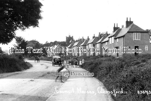 SF 2285 - Council Houses, Glemsford, Suffolk