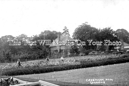 SF 2288 - Cavenham Park Gardens, Suffolk c1910