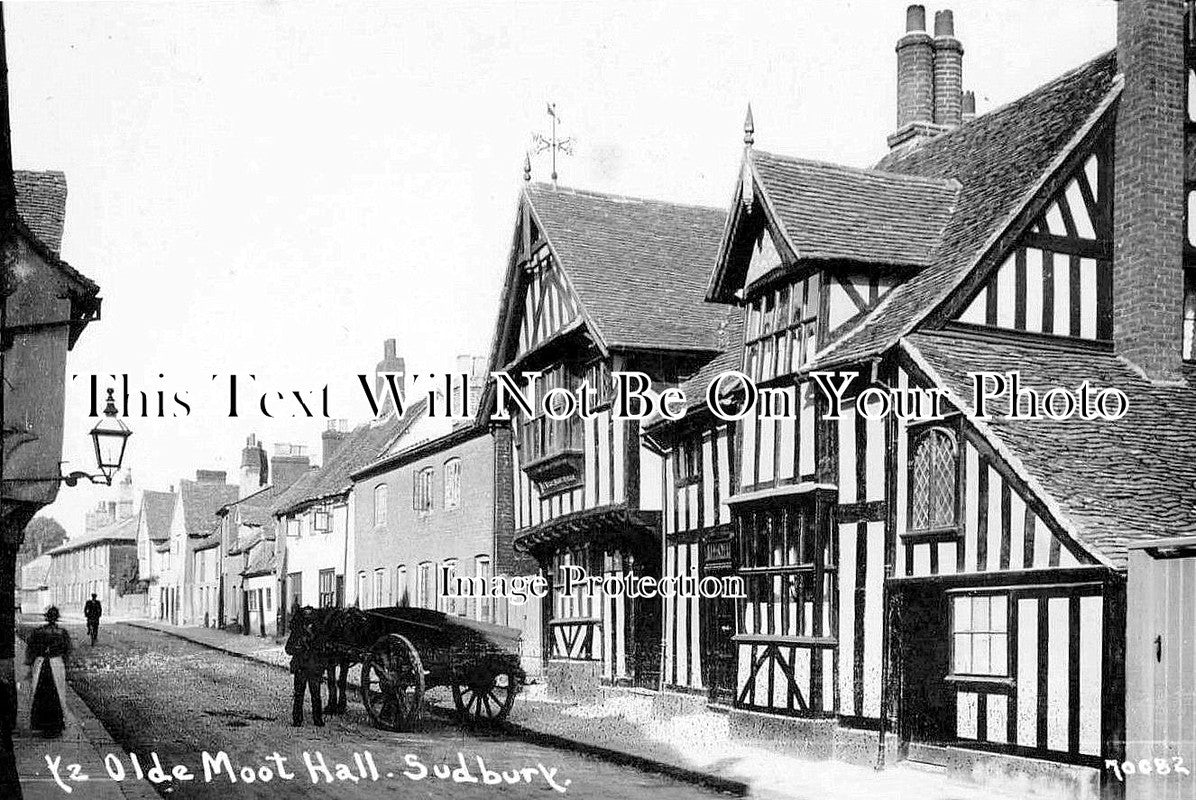 SF 2297 - Old Moot Hall, Sudbury, Suffolk c1905