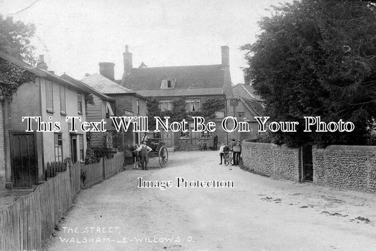 SF 23 - The Street, Walsham Le Willows, Suffolk c1915