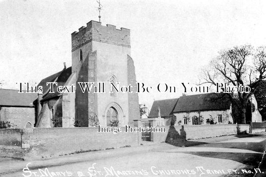 SF 2321 - St Marys & St Martins Churches, Trimley, Suffolk c1911