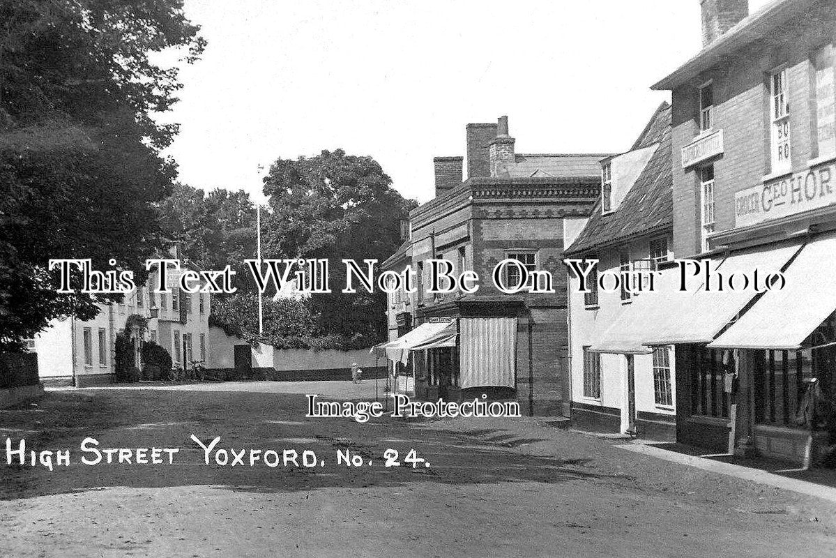 SF 2374 - Yoxford High Street, Suffolk c1915