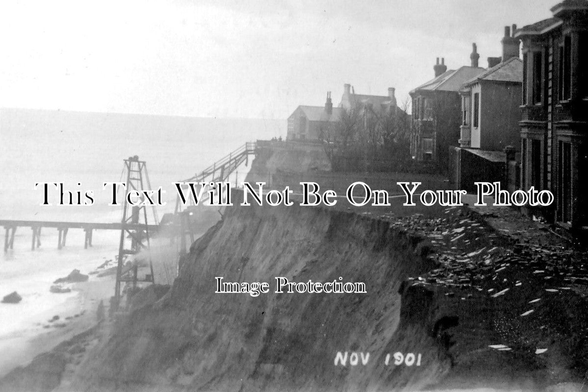 SF 2380 - Cliff Erosion, Pakefield, Suffolk 1901