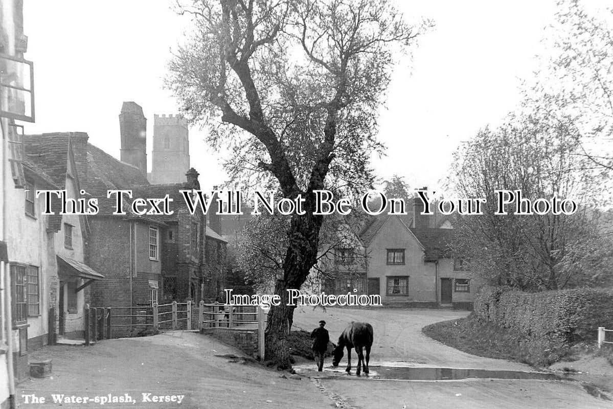 SF 2415 - Kersey Water Splash, Suffolk c1934