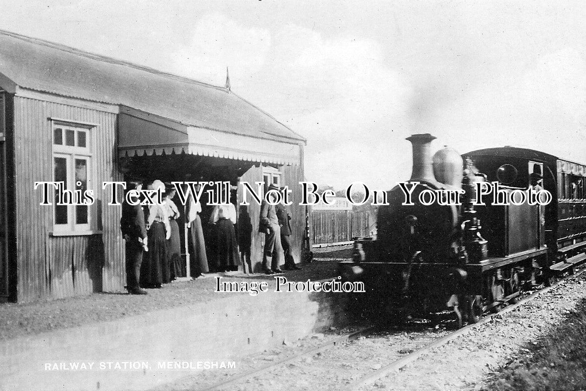 SF 244 - Mendlesham Railway Station, Suffolk