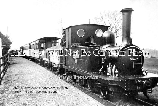 SF 2441 - Southwold Railway Train, Suffolk 1929