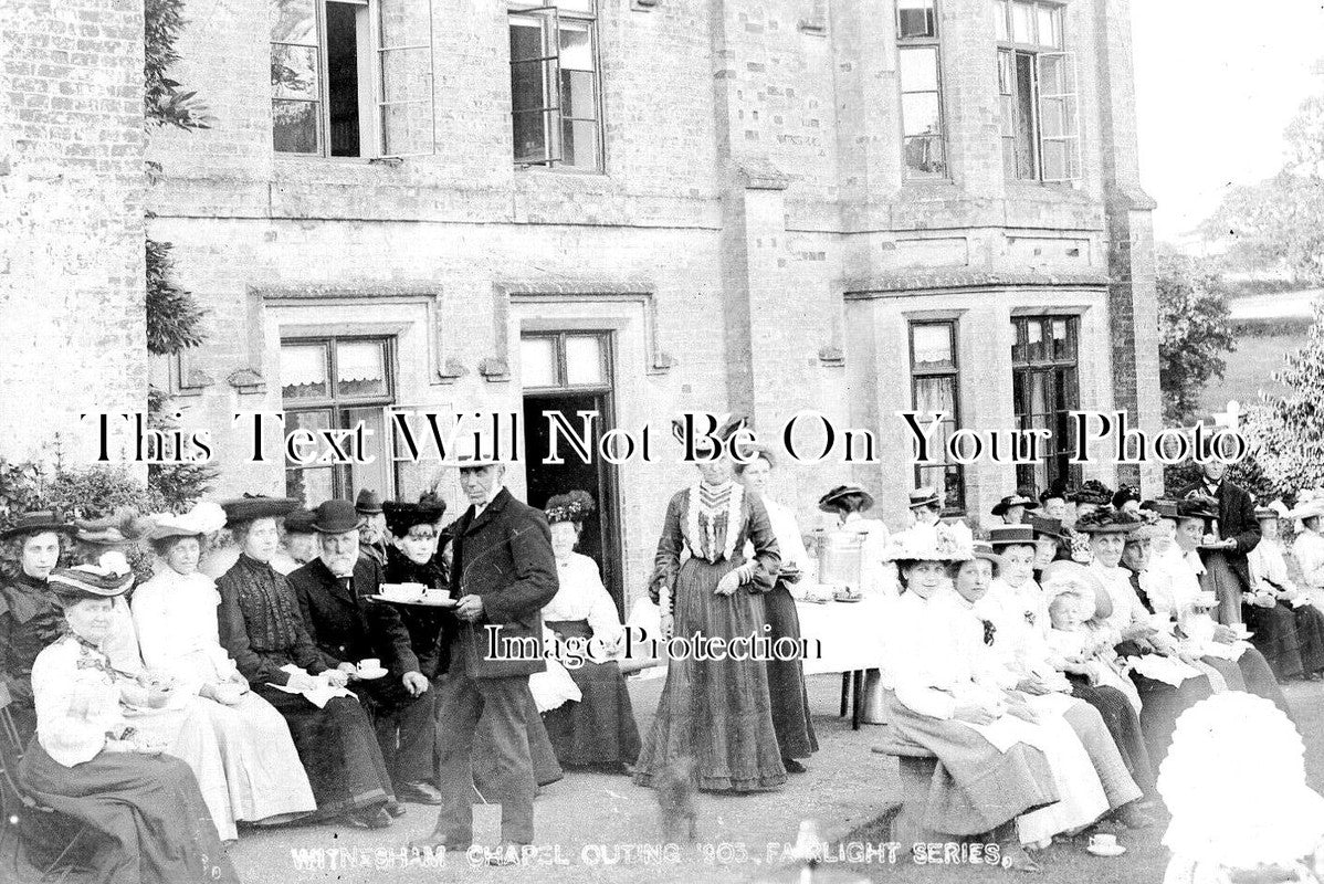 SF 2463 - Witnesham Chapel Outing, Suffolk 1903