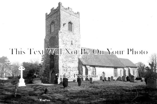 SF 2468 - Kirton Church, Suffolk c1927