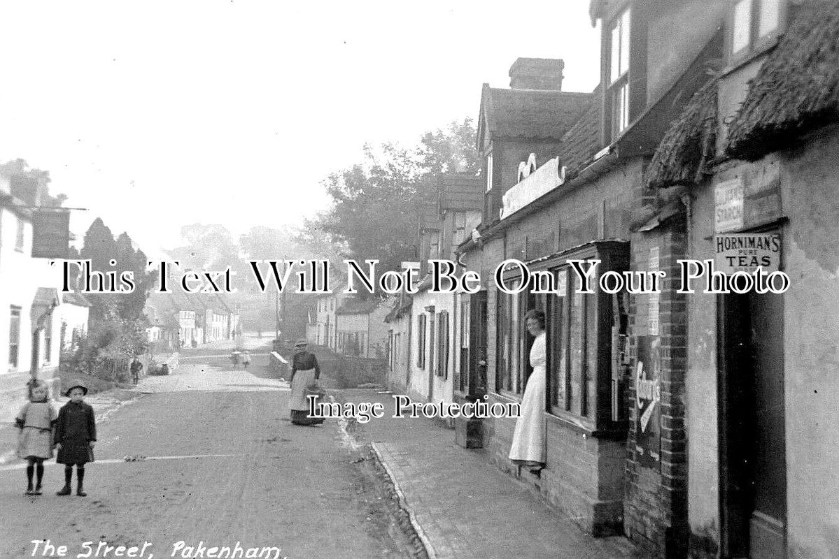 SF 2483 - The Street, Pakenham, Suffolk c1915