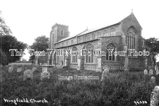 SF 2486 - Wingfield Church, Suffolk