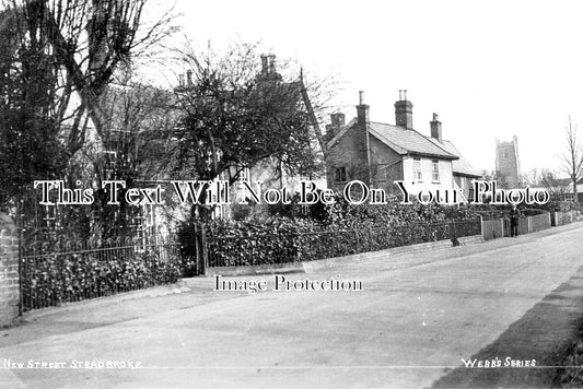 SF 2527 - New Street, Stradbroke, Suffolk c1948