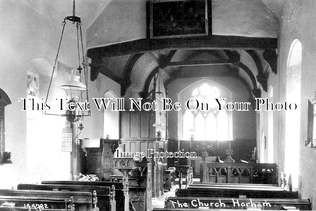 SF 2534 - Horham Church Interior, Suffolk c1948