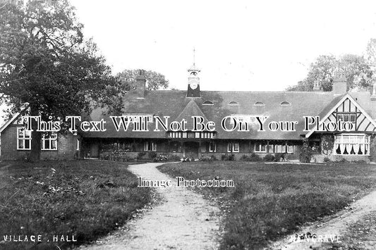 SF 2544 - Hengrave Village Hall, Suffolk c1920