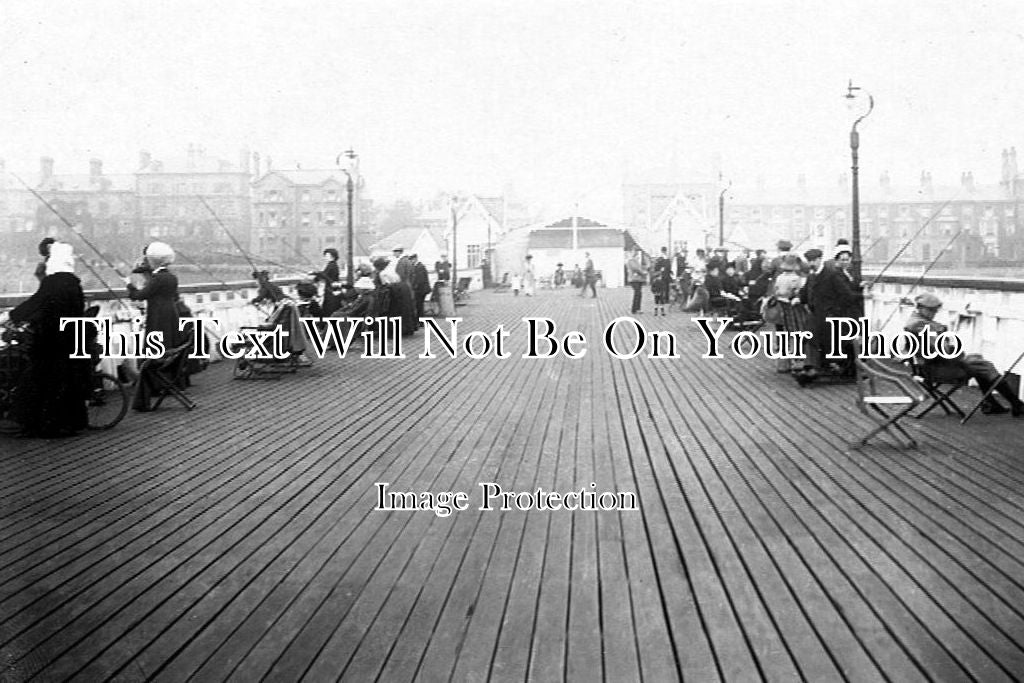 SF 257 - Fishing March, Claremont Pier, Lowestoft, Suffolk c1905