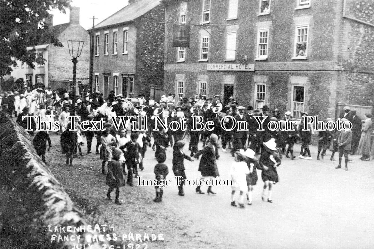 SF 2571 - Lakenheath Fancy Dress Parade, Suffolk 1922