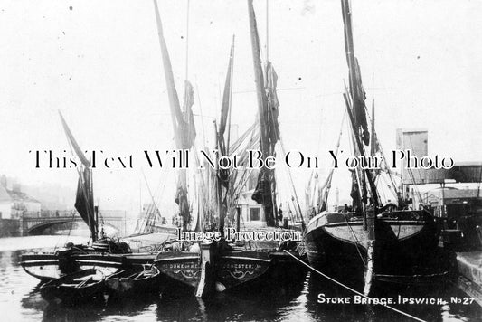 SF 261 - Stoke Bridge, Ipswich Docks, Suffolk