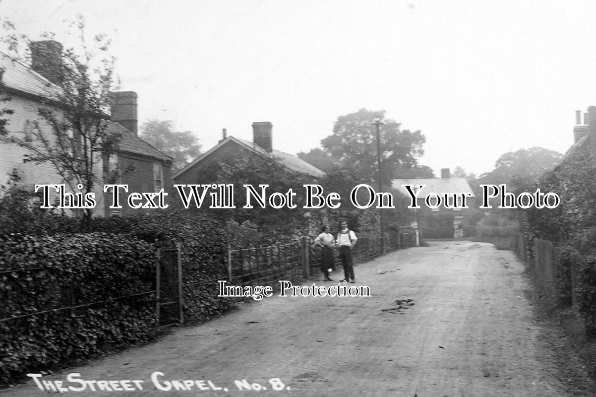 SF 262 - The Street, Capel St Mary, Near Ipswich, Suffolk c1914