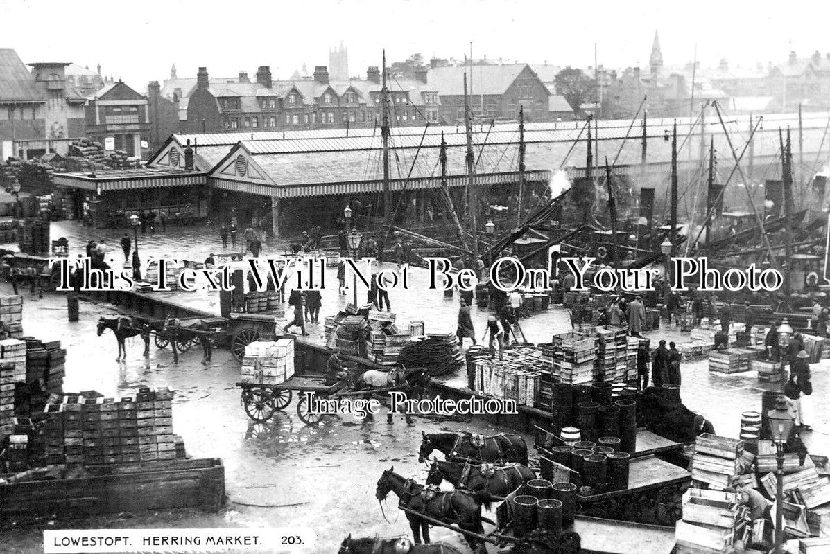 SF 2635 - Lowestoft Herring Market, Suffolk