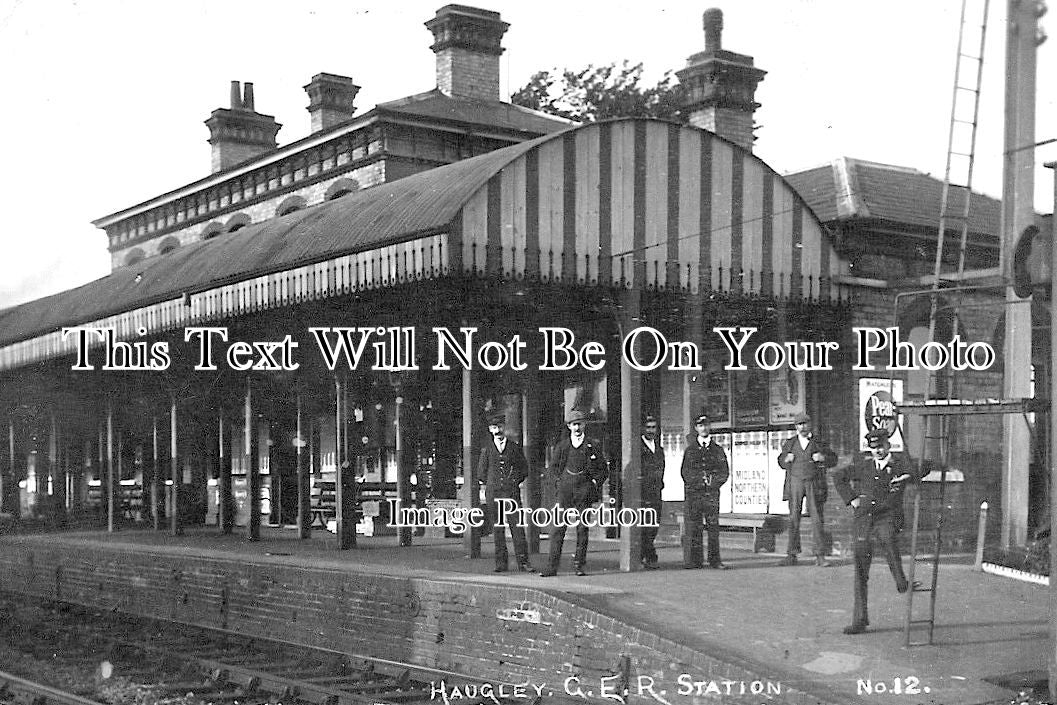 SF 2637 - Haugley Railway Station, Suffolk