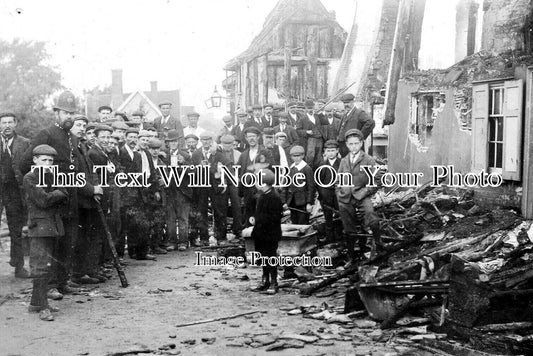 SF 2642 - Lowestoft Zeppelin Damage, Suffolk 1915 WW1