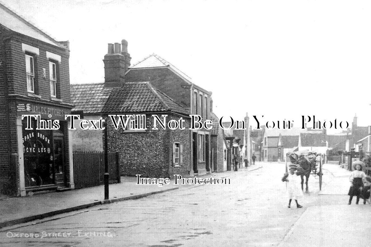 SF 2684 - Oxford Street, Exning, Suffolk c1909