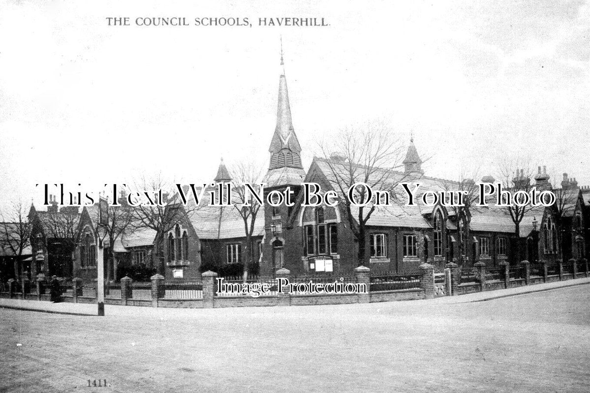 SF 2689 - The Council Schools, Haverhill, Suffolk c1905