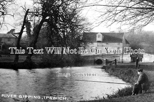 SF 2703 - River Gipping, Ipswich, Suffolk c1913