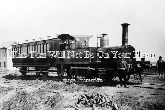 SF 2716 - Steam Train At Felixstowe, Suffolk