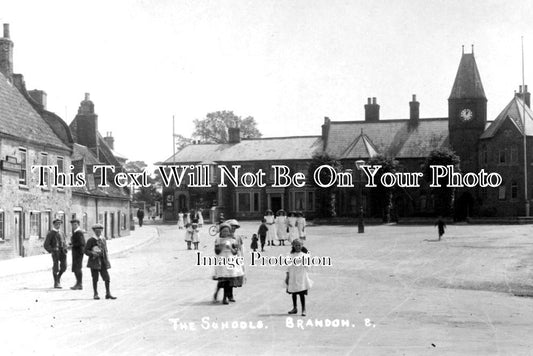 SF 2719 - The Schools, Brandon, Suffolk c1910