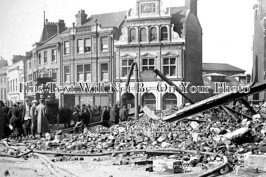 SF 2734 - Fire At Frasers Stores, Princes Street, Ipswich, Suffolk 1912