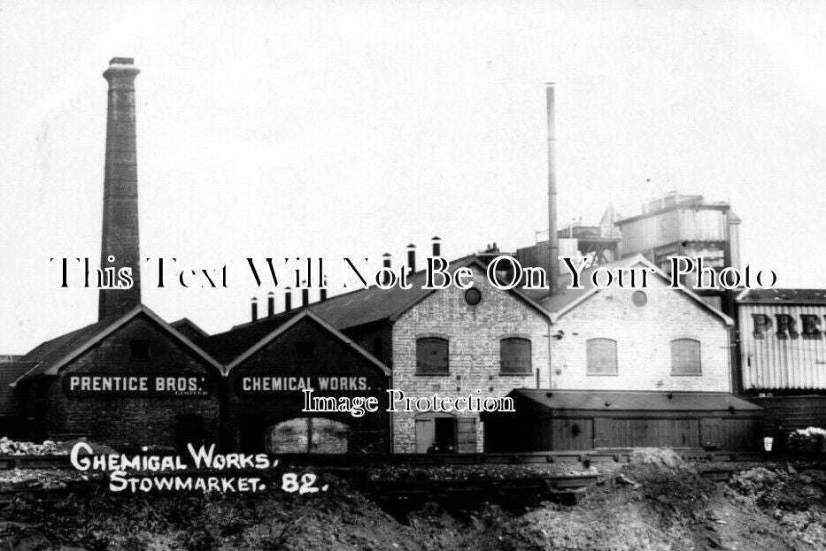 SF 2738 - Chemical Works, Stowmarket, Suffolk c1910