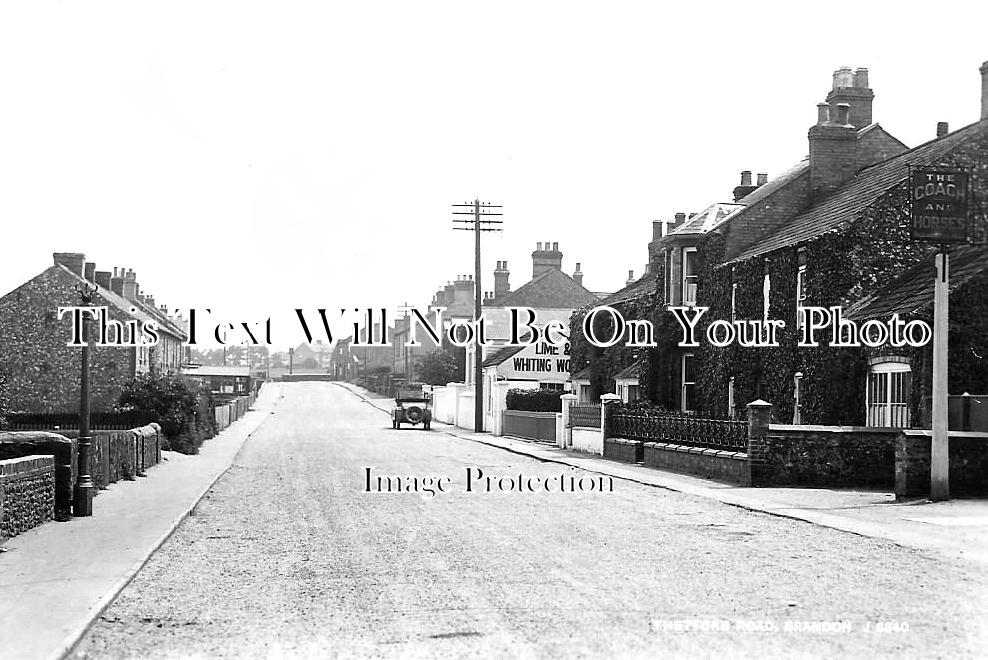 SF 2741 - Coach & Horses Pub, Thetford Road, Brandon, Suffolk