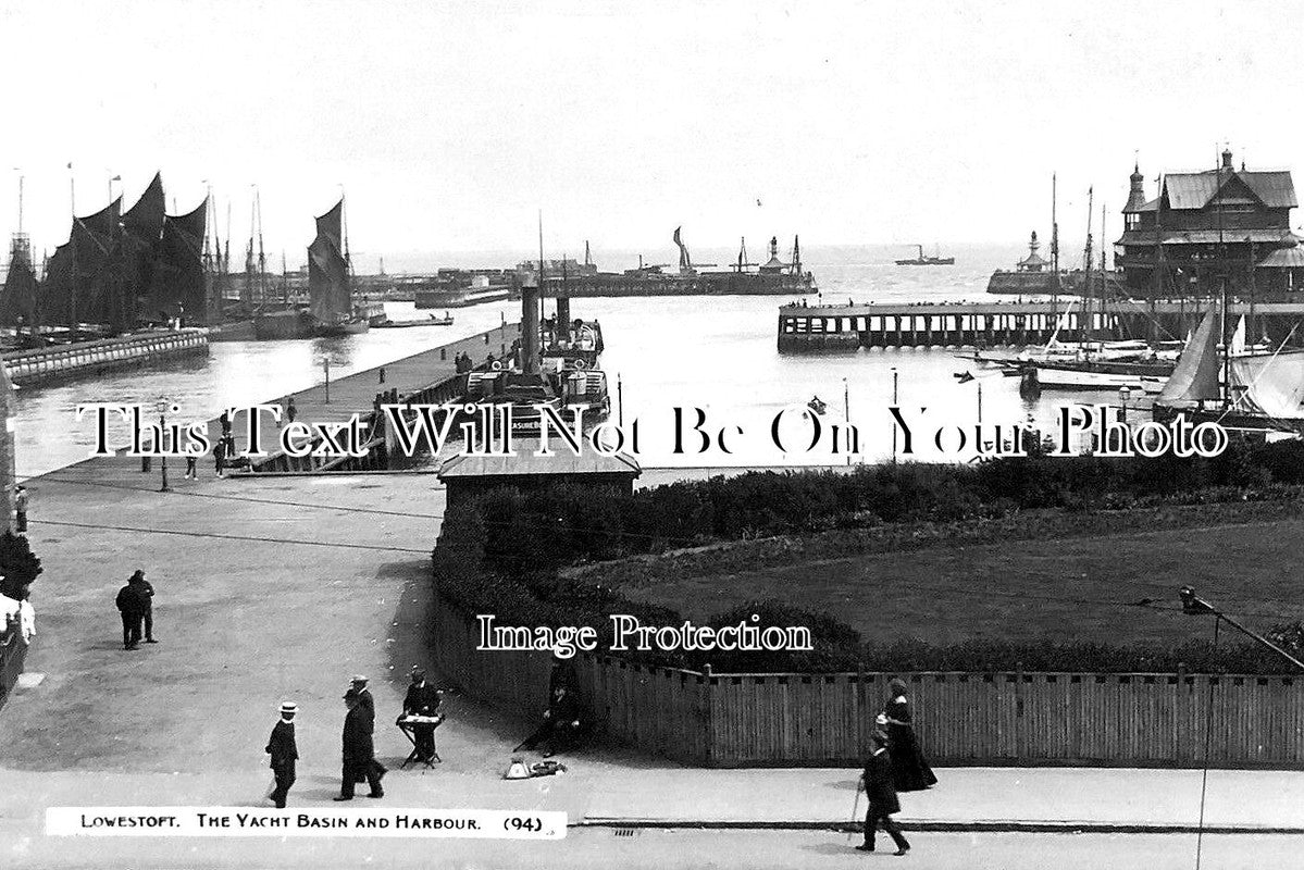 SF 2742 - Yacht Basin & Harbour, Lowestoft, Suffolk