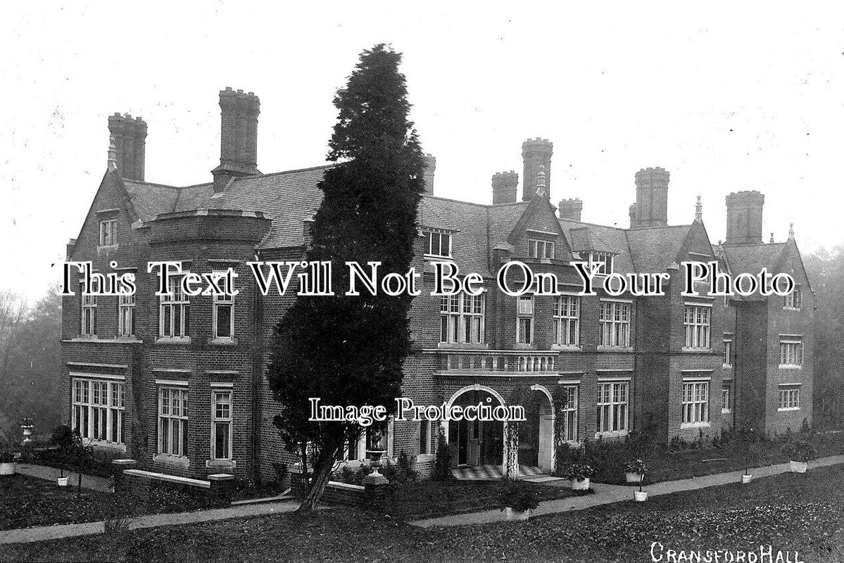 SF 2755 - Cransford Hall, Suffolk c1907