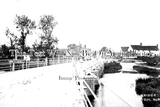 SF 2758 - The Bridge, Hadleigh, Suffolk c1915