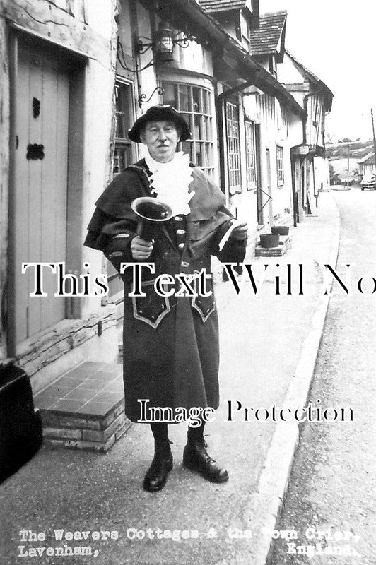 SF 2772 - The Weavers Cottages & Town Crier, Lavenham, Suffolk