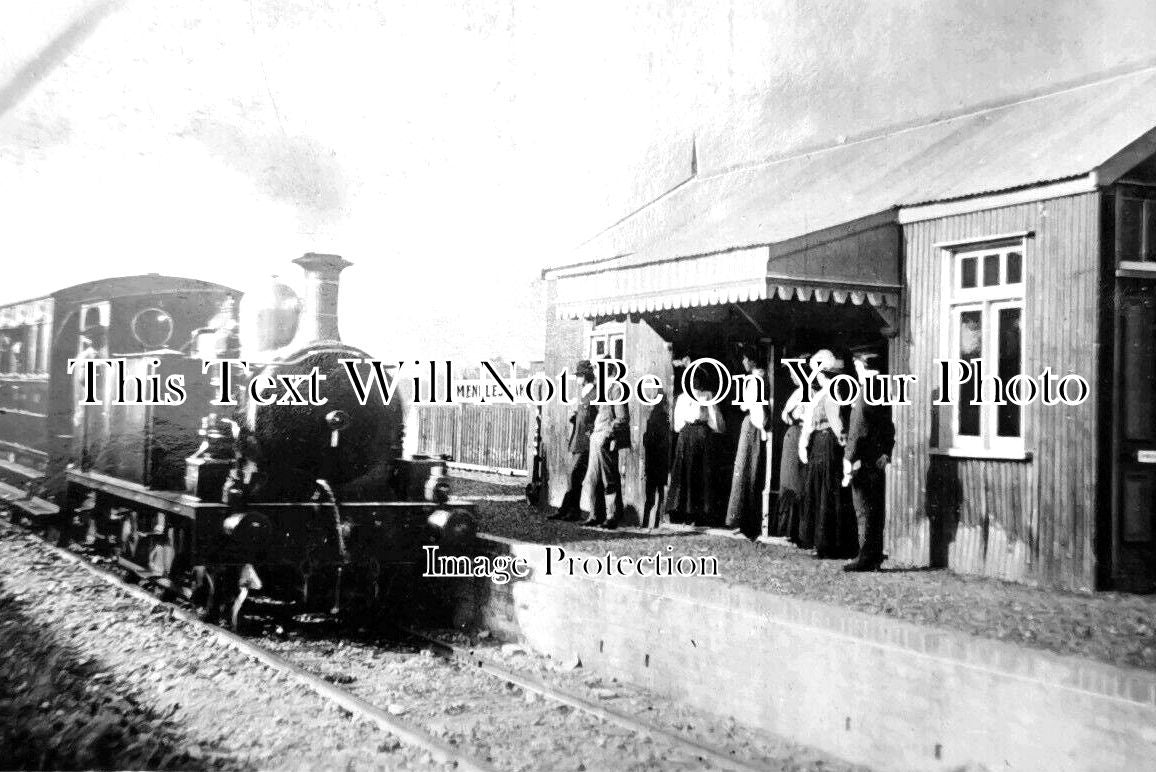 SF 2793 - Mendlesham Railway Station, Suffolk c1919