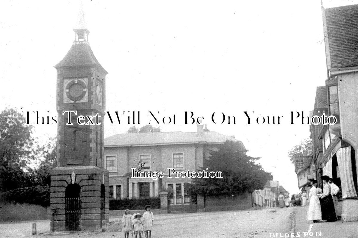 SF 2805 - Bildeston, Suffolk c1909
