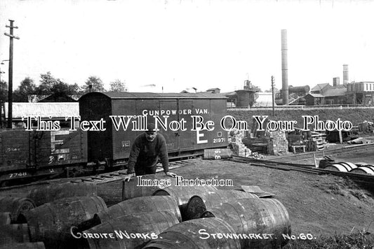 SF 2811 - Cordite Gunpowder Works, Stowmarket, Suffolk c1914