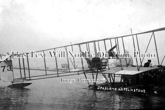 SF 2812 - Seaplane At Felixstowe, Suffolk