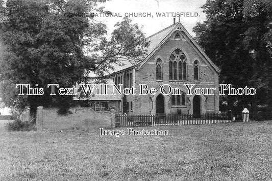 SF 2881 - Wattisfield Congregational Church, Suffolk c1908