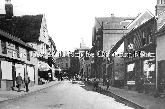 SF 2884 - Bury Street, Stowmarket, Suffolk c1905