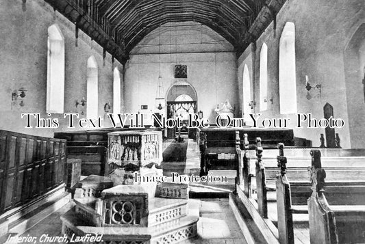 SF 2888 - Interior Of Laxfield Church, Suffolk